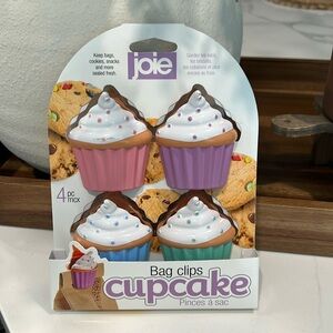 🧁🧁Joie Cupcake Bag Clips - Multicolor